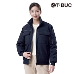 티뷰크 TB-520 T/R 하이넥 패딩 보온 점퍼 | 겨울 작업복 근무복