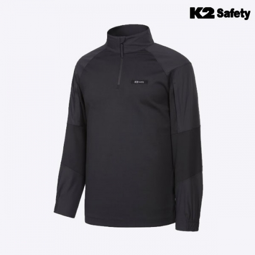 K2 세이프티 기능성 작업복 집업 티셔츠 TS-F6203