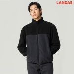 랜더스(LANDAS) 데일리 투톤 플리스 자켓 (남녀공용) JK350W