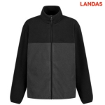 랜더스(LANDAS) 데일리 투톤 플리스 자켓 (남녀공용) JK350W