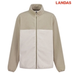 랜더스(LANDAS) 데일리 투톤 플리스 자켓 (남녀공용) JK350W