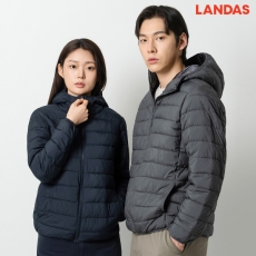 랜더스(LANDAS) 이지 핏 후드 파카 JK530W