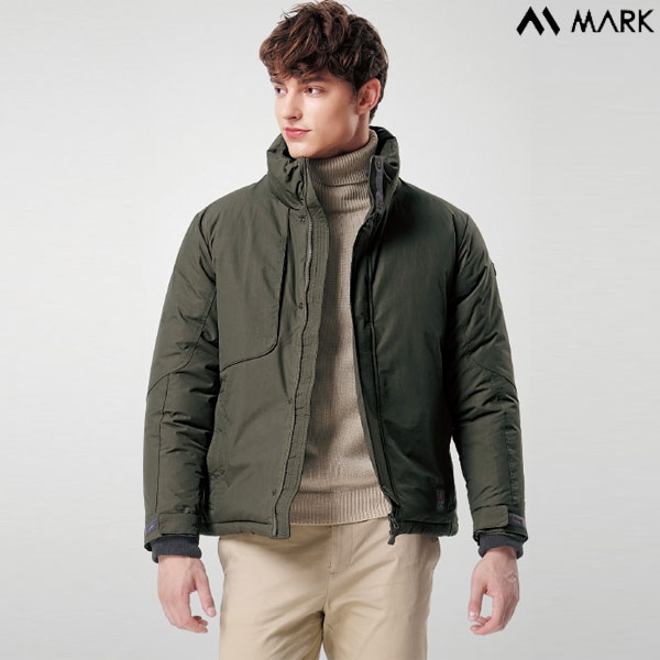 마커 하이포라 배색 파이핑 단체 패딩 점퍼 MK-3031 - 3033