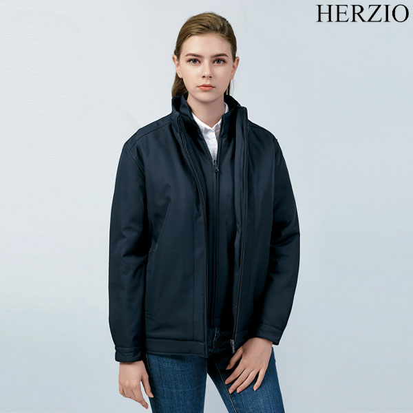 헤르지오 겨울작업복잠바 내피분리형 근무복점퍼 HZ-J1503
