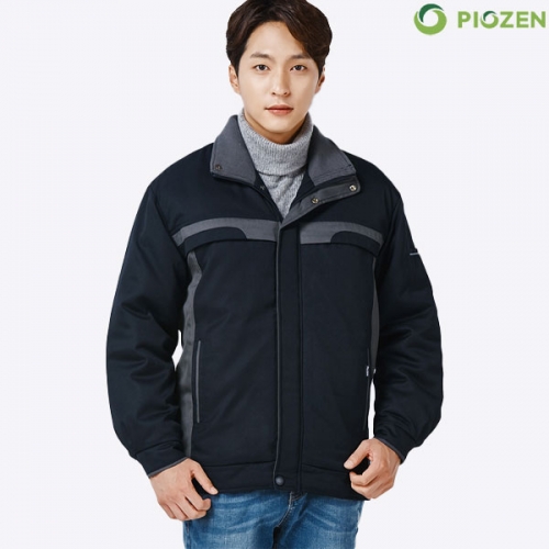 피오젠 겨울 작업복 잠바 동계 근무복 점퍼 PW-J300