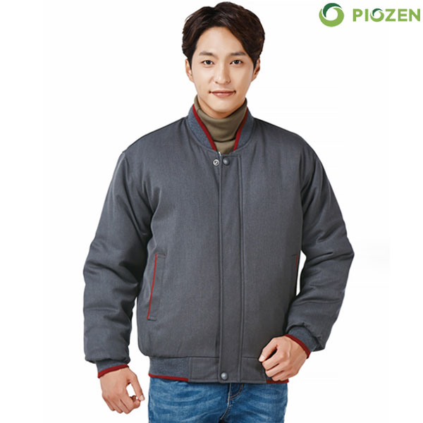 피오젠 겨울 작업복 잠바 동계 근무복 점퍼 PW-J303