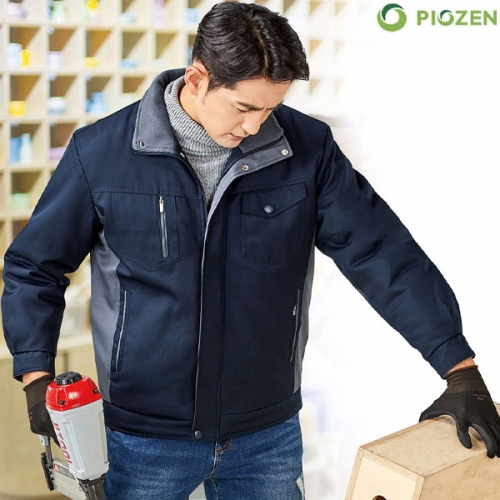 피오젠 겨울작업복점퍼 동복근무복잠바 PW-J287