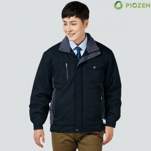 피오젠 겨울작업복점퍼 동복근무복잠바 PW-J287