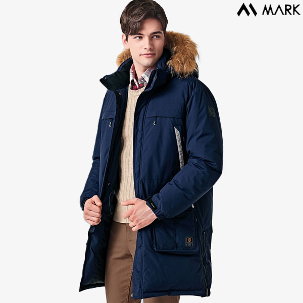 마커 프리미엄 라쿤털 웰론 패딩점퍼 롱파카 MK-4031 - 4032