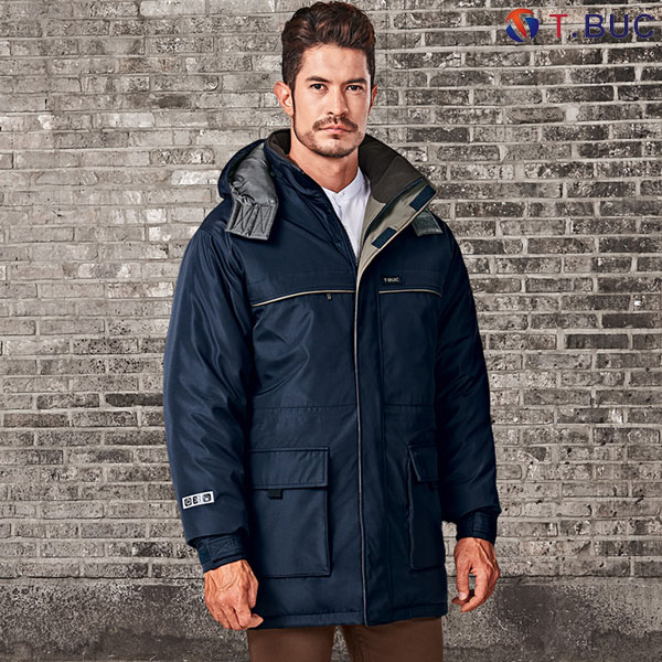겨울작업복점퍼 (모자 탈부착 가능) TB-806