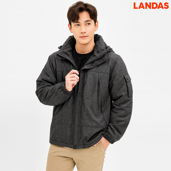 캐주얼 겨울 방한 패딩 워크 자켓 야상 점퍼 단체복 JK-540W