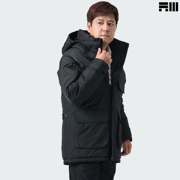 아트윈 겨울 동계 방한복 작업복 점퍼(모자탈부착) SHW-575