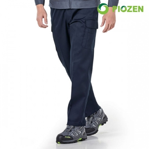 피오젠(PIOZEN) T C 배색작업복 세트 PS-J407,PS-P405-2 (상의기준가)