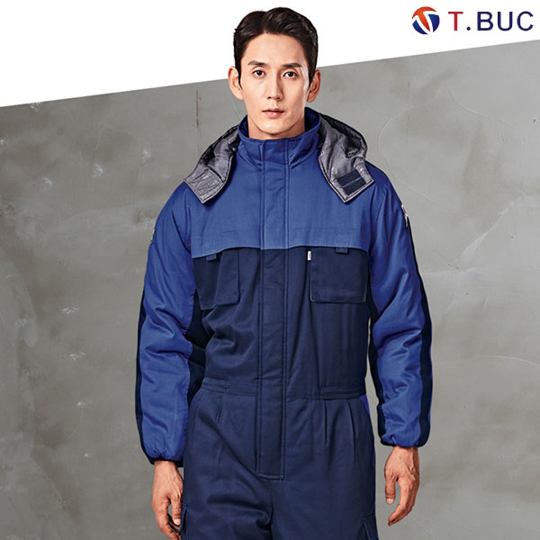 티뷰크 일체형 작업복 (겨울 정비복) TB-751