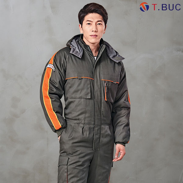 일체형 작업복 (겨울 정비복) TB-753