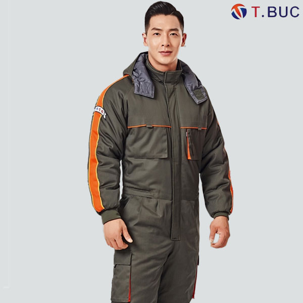 일체형 작업복 (겨울 정비복) TB-753