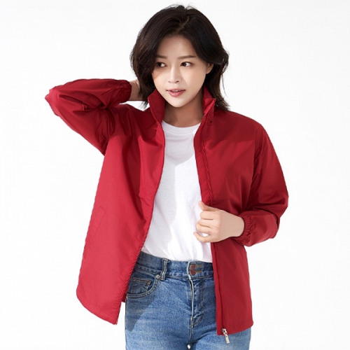 단체바람막이 주문제작 경량 무지 윈드 자켓 MJ-5021