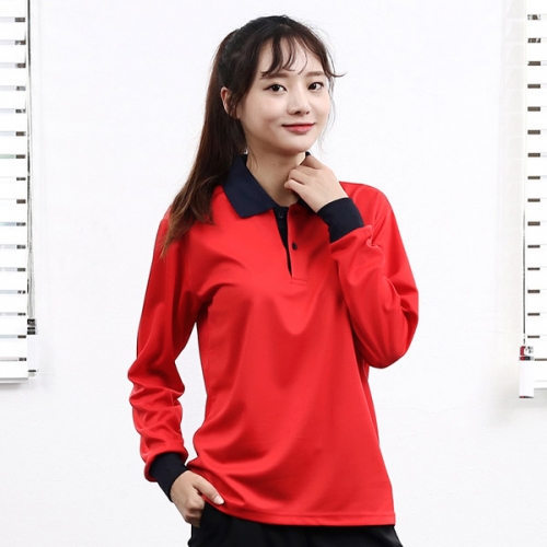 쿨에버 기능성 티셔츠 카라 배색 포인트 긴팔티 MJ-7332 - 7338(반팔 가능)