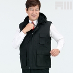 겨울 작업복 근무복 단체 패딩조끼 유니폼 제작 아트윈 PD1