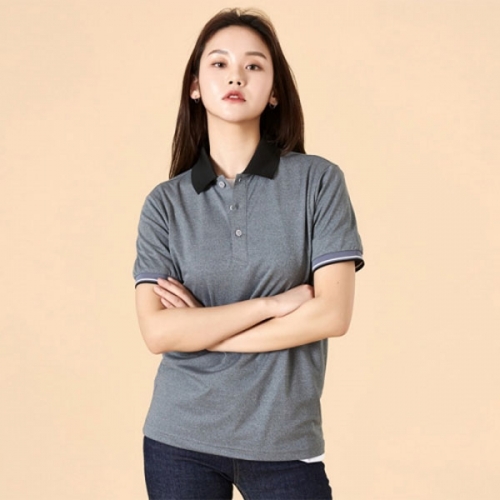 게르마늄 반팔 카라티셔츠