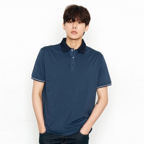 게르마늄 반팔 카라티셔츠