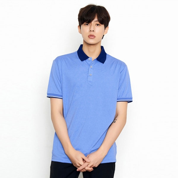 게르마늄 반팔 카라티셔츠