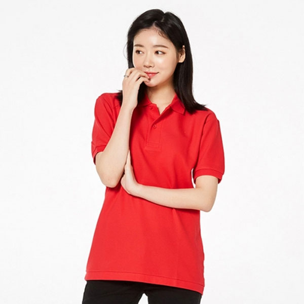 프린트스타 티셔츠 TC 반팔 카라 티셔츠 TS-00141