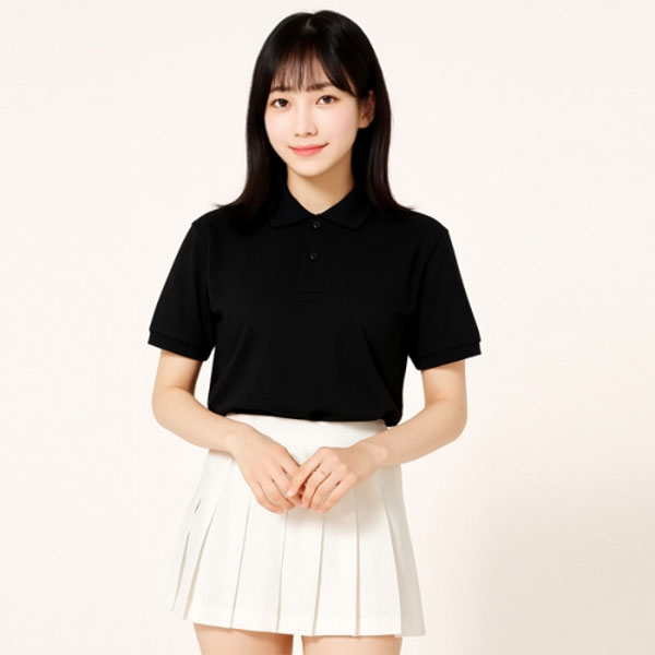 프린트스타 TC 반팔 카라 티셔츠 TS-00141