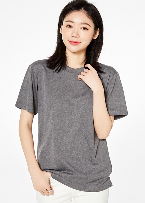 글리머 드라이 라운드 반팔 티셔츠 TS-00300(초등학교 아동용 학급티 제작 가능)