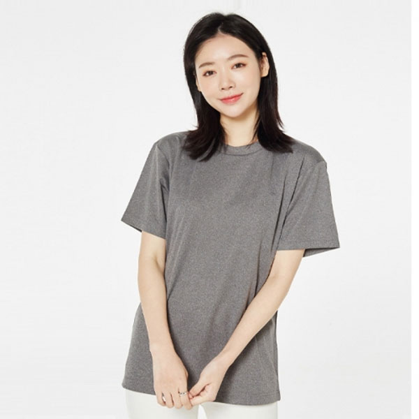 톰스 글리머 드라이 라운드 반팔 티셔츠 TS-00300(초등학교 아동용 학급티 제작 가능)