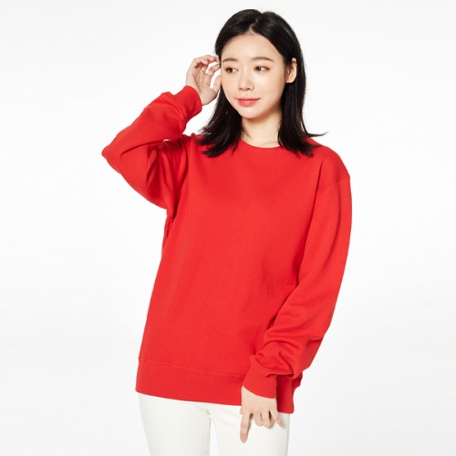 프린트스타 무지 쮸리 단체 맨투맨 티셔츠 과티 제작 TS-00219