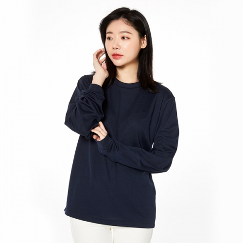 프린트스타 드라이 라운드 긴팔 티셔츠 TS-00304