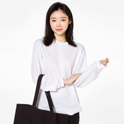 프린트스타 드라이 라운드 긴팔 티셔츠 TS-00304