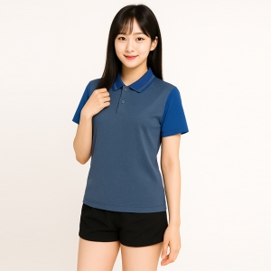 고급 기능성 반팔 카라티(긴팔 가능) MC-341