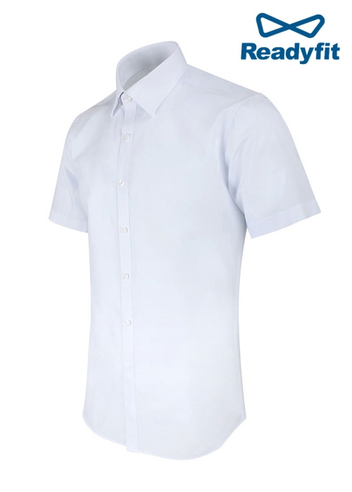 남자 슬림핏 반팔 와이셔츠 회사 단체 셔츠 단체복 제작 MN2001