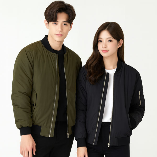 겨울 패딩 블루종 작업복 자켓 웰론 항공점퍼 단체복 MA-001