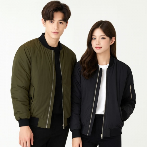 겨울 패딩 블루종 작업복 자켓 웰론 항공점퍼 단체복 MA-001