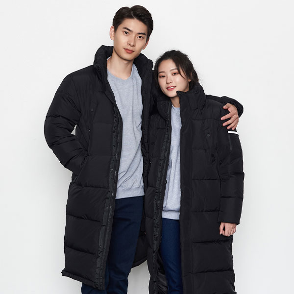 스카치 포인트 덕다운 오리털 점퍼 롱패딩 LD-13