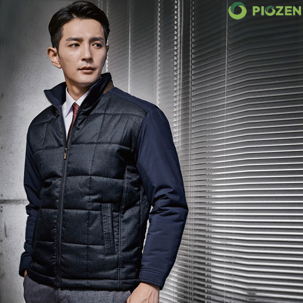 피오젠(PIOZEN) 퀼팅 겨울작업복 근무복잠바 PW-J171