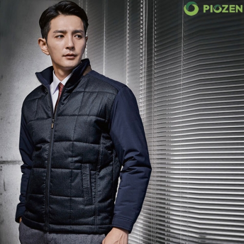 피오젠(PIOZEN) 퀼팅 겨울작업복 근무복잠바 PW-J171