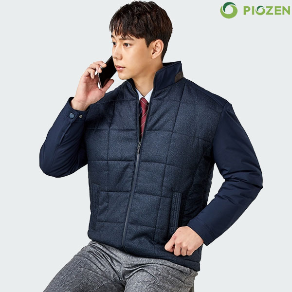 피오젠(PIOZEN) 퀼팅 겨울근무복 작업복잠바 PW-J171