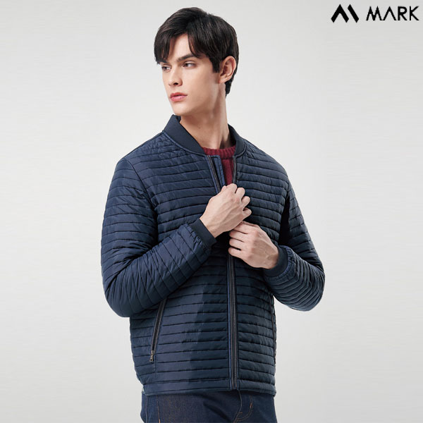마커 스트라이프 경량패딩점퍼 남성 여성 공용 자켓 MK-2532