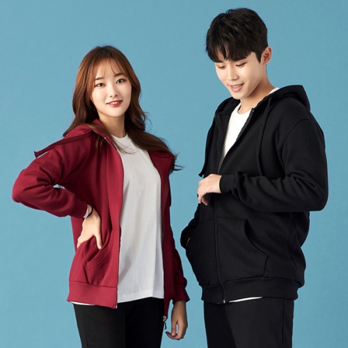 기모 후드집업 주문제작 무지 단체티 SH-7719