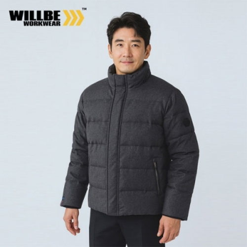 윌비(WILLBE) 울터치 웰론 남자 패딩 점퍼 회사 겨울 단체복 CT-101