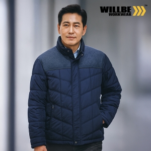 윌비(WILLBE) 남자 패딩 점퍼 겨울 회사 유니폼 근무복 단체복 제작 CT-102