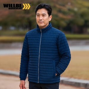윌비(WILLBE) 경량 패딩 사무실 내피 점퍼 CT-401