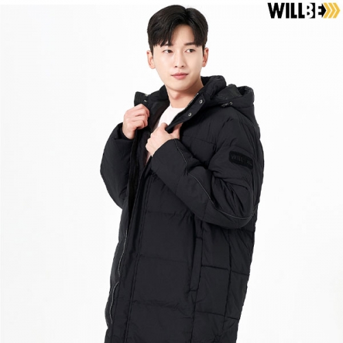 윌비(WILLBE) 남자 롱패딩 벤치코트 CT-701