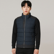 윌비 단체패딩조끼 겨울 작업복 근무복 CT802