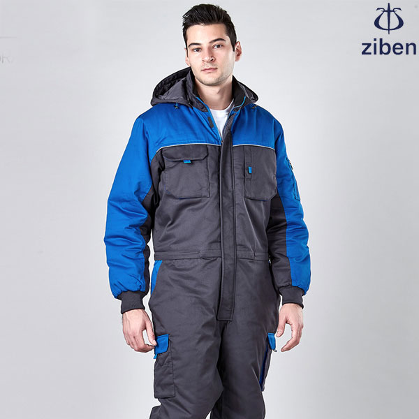 지벤 겨울 스즈키 일체형 작업복/정비복 ZB-S1497