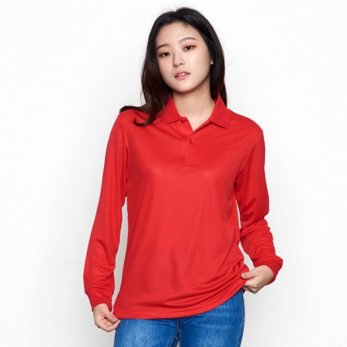 기능성 에어로쿨 베이직 솔리드 긴팔 단체티 티셔츠 유니폼 작업티 현장 작업복(반팔 제작 가능) SH-32